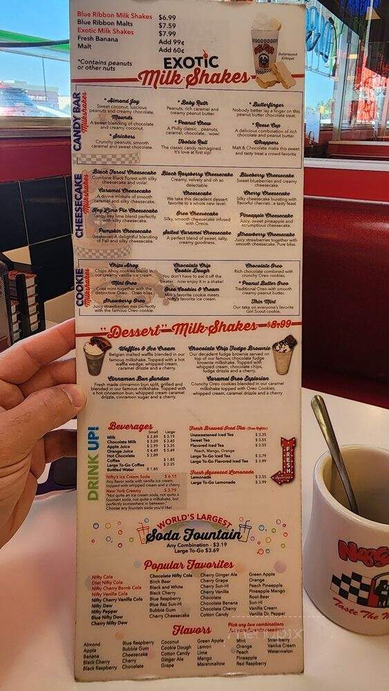 Nifty Fifty - Philadelphia, PA menu_pic