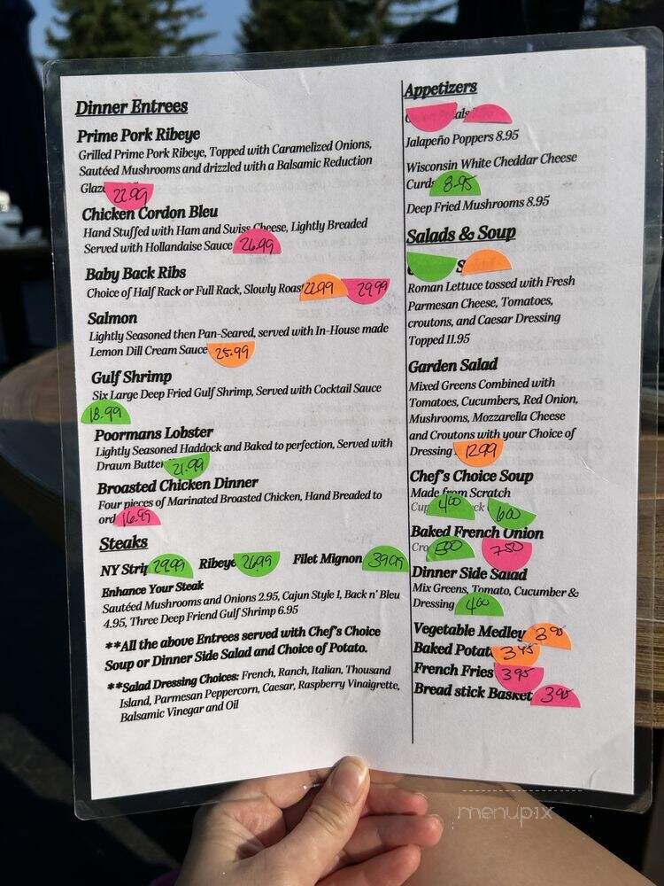 Nono's Restaurant & Bar - Wilkes Barre, PA menu_pic