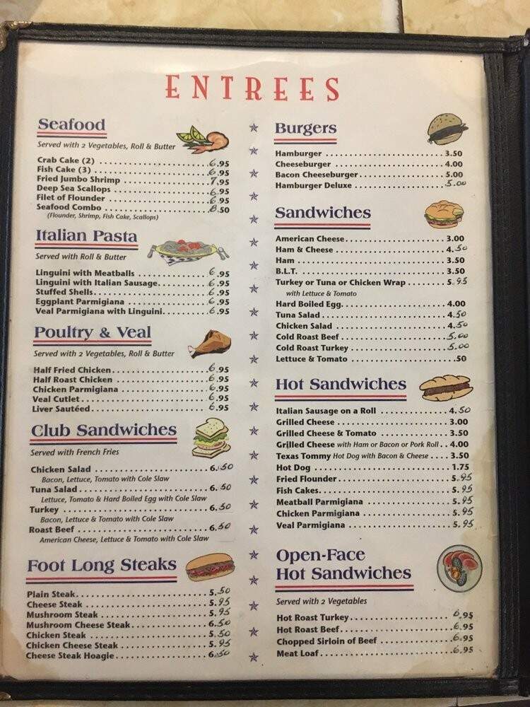 Original Liberty Bell Restaurant - Philadelphia, PA menu_pic
