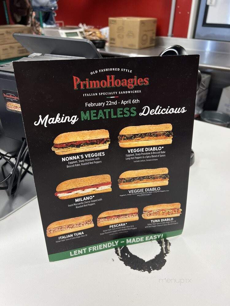 PrimoHoagies - Philadelphia, PA menu_pic