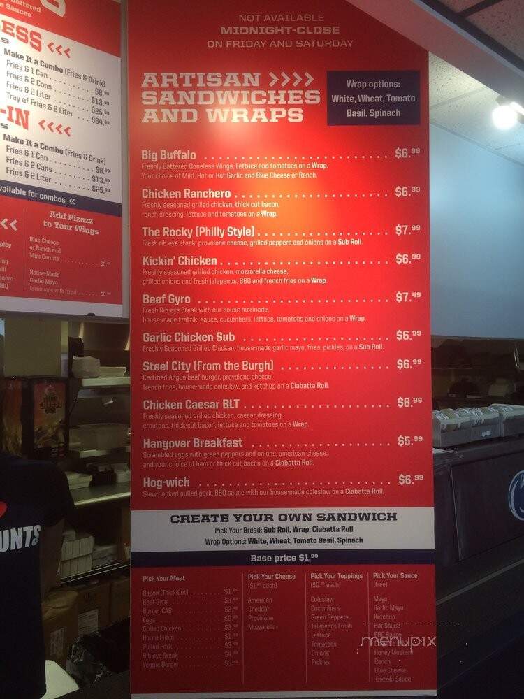 R U Hungry - State College, PA menu_pic