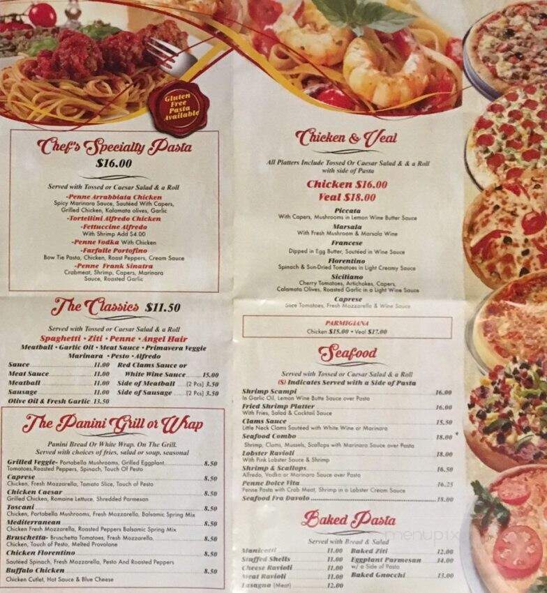 Rocco's Pizzeria & Italian Restaurant - Hellertown, PA menu_pic
