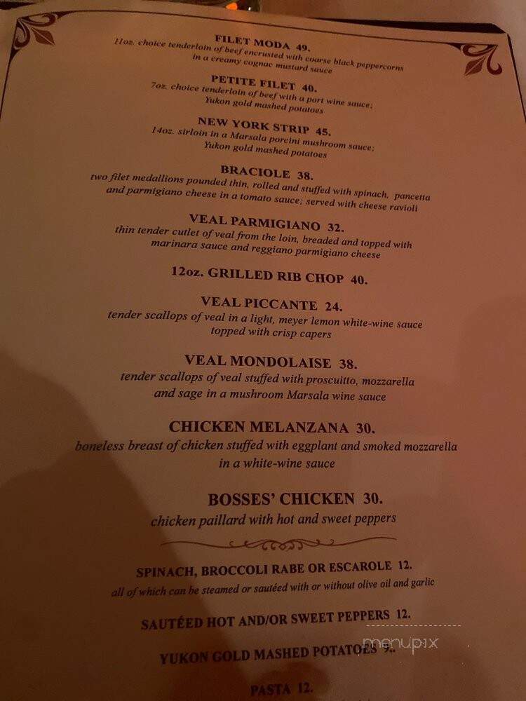 Saloon Restaurant - Philadelphia, PA menu_pic