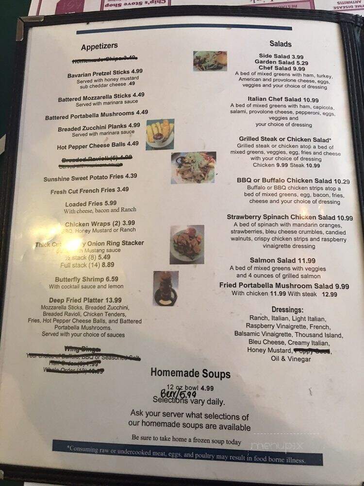 Shurina's Pizza & Ice Cream - Cabot, PA menu_pic