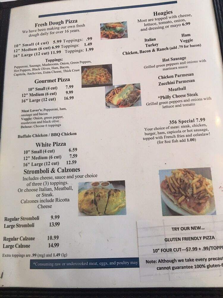 Shurina's Pizza & Ice Cream - Cabot, PA menu_pic