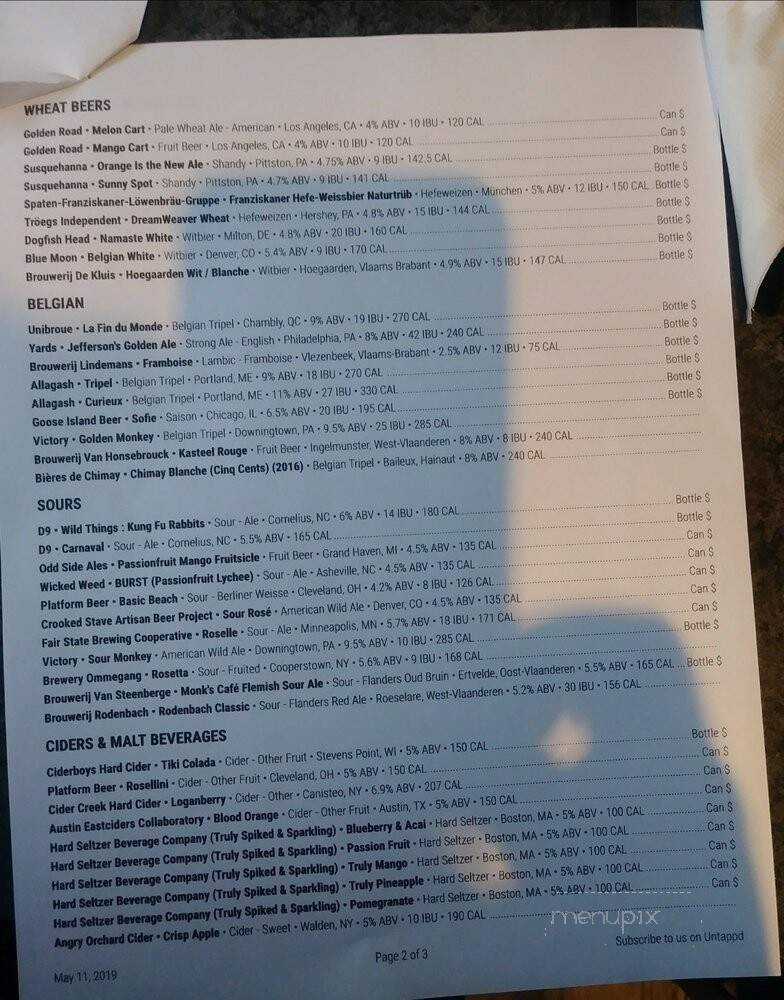 Silver Queen Restaurant - Wilkes Barre, PA menu_pic