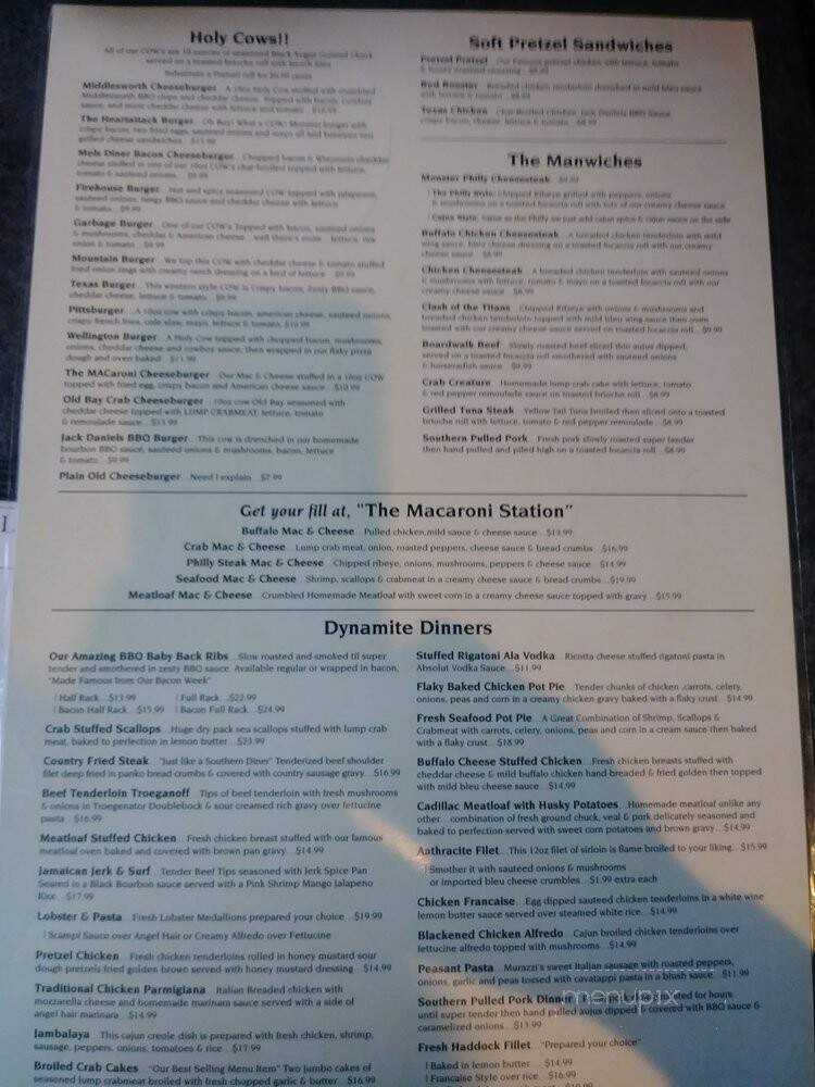 Silver Queen Restaurant - Wilkes Barre, PA menu_pic