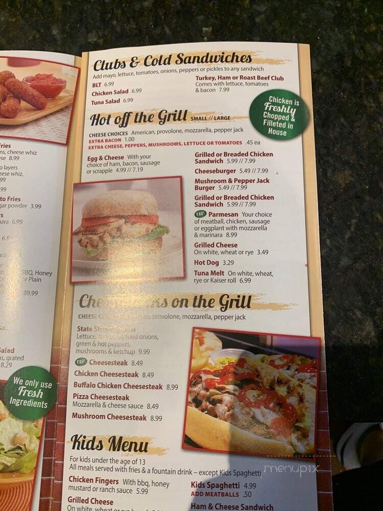 State Street Grille - Kennett Square, PA menu_pic