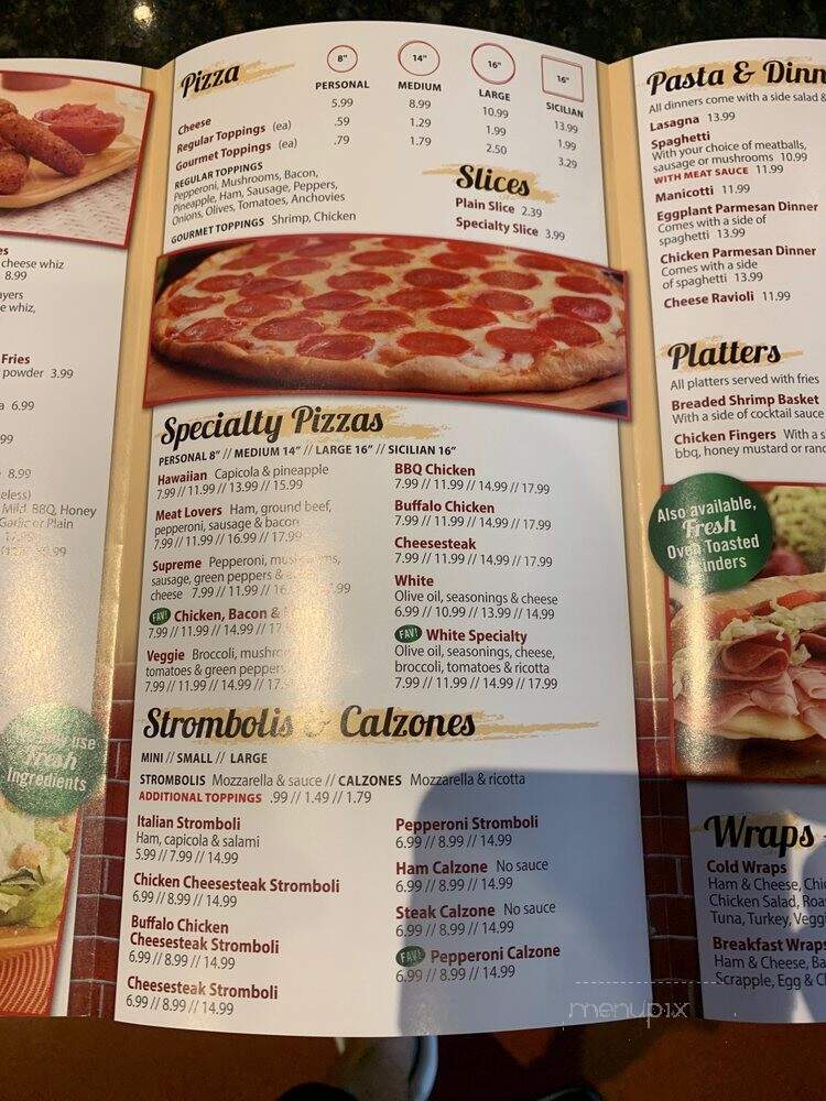 State Street Grille - Kennett Square, PA menu_pic