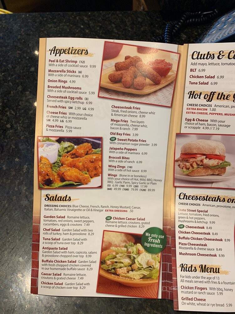 State Street Grille - Kennett Square, PA menu_pic