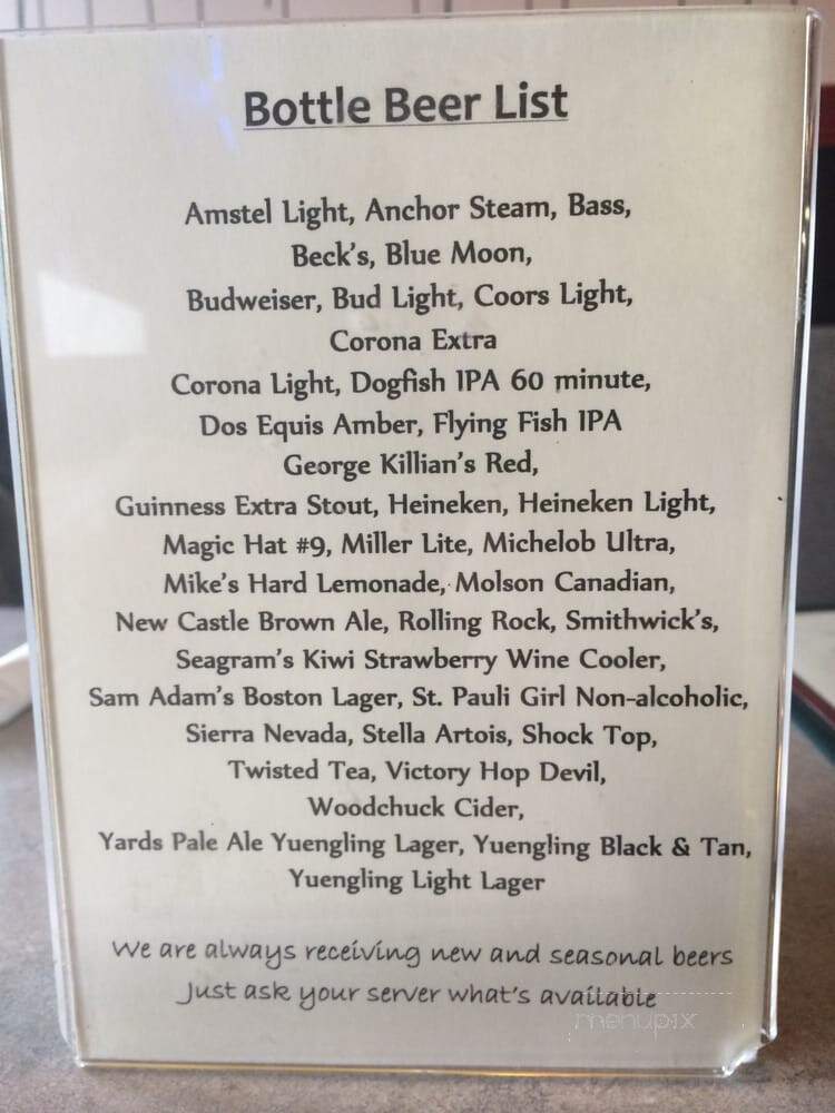 Swarthmore Pizza - Swarthmore, PA menu_pic