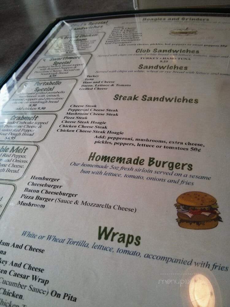 Swarthmore Pizza - Swarthmore, PA menu_pic