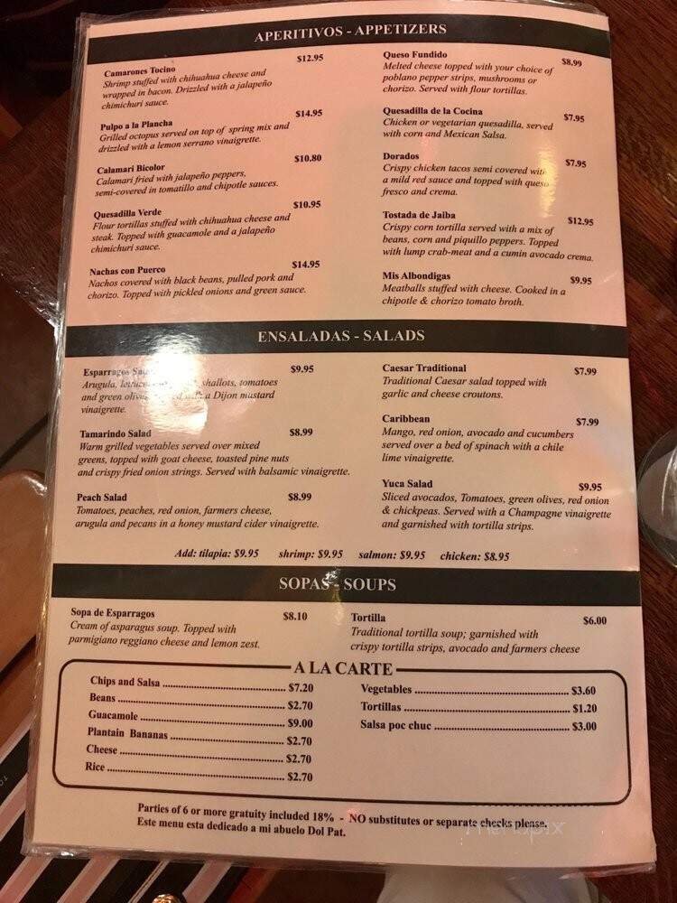 Tamarindos Mexican Restaurant - Ambler, PA