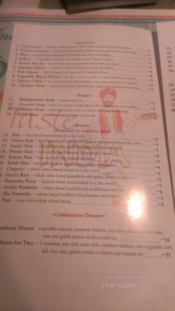 Taste Of India - Pittsburgh, PA