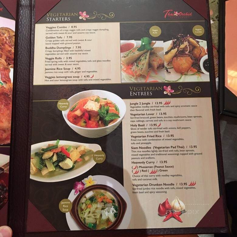 Thai Orchids - Blue Bell, PA menu_pic
