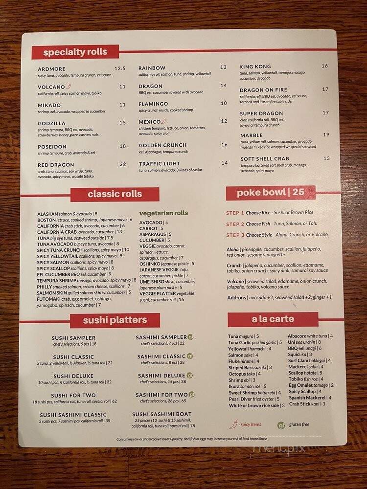 Thai Pepper Restaurant - Ardmore, PA menu_pic