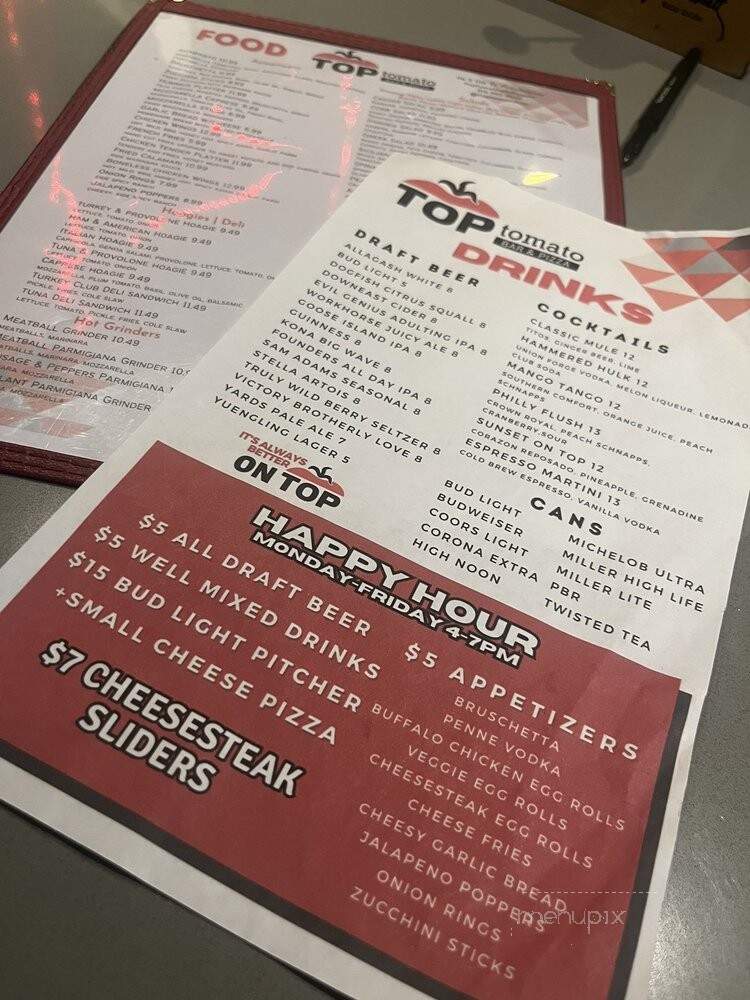 Top Tomato Pizza Cafe - Philadelphia, PA