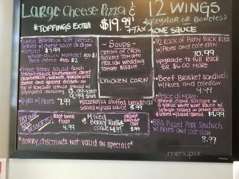 Vincenzo's Italian Restaurant - Red Lion, PA menu_pic