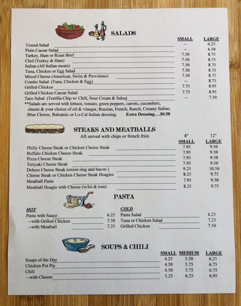 We're On A Roll - Blue Bell, PA menu_pic