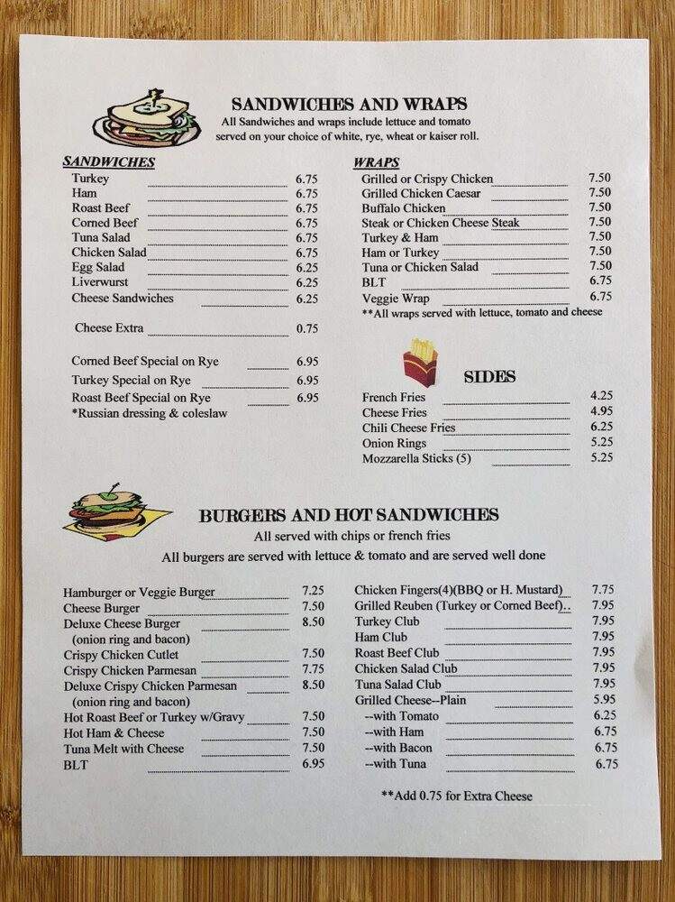 We're On A Roll - Blue Bell, PA menu_pic