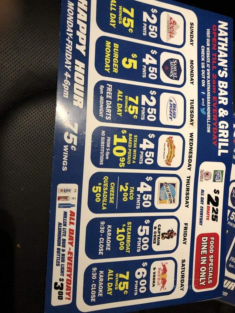 Zembie's - Harrisburg, PA menu_pic