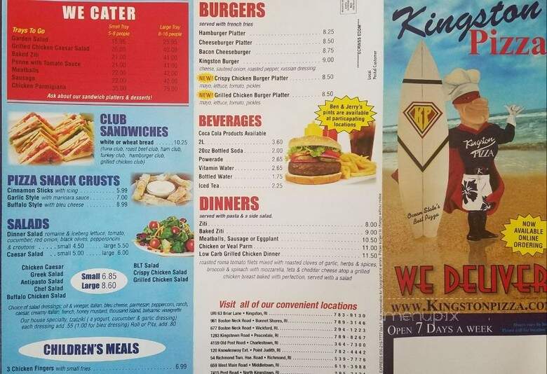 Kingston Pizza - Wyoming, RI