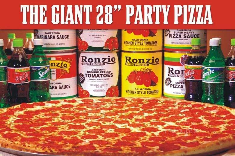 Ronzio Pizza - Woonsocket, RI menu_pic