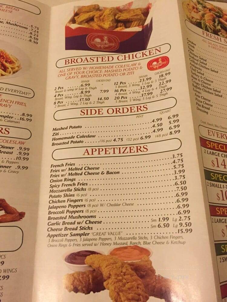 Original House Of Pizza - Woonsocket, RI menu_pic
