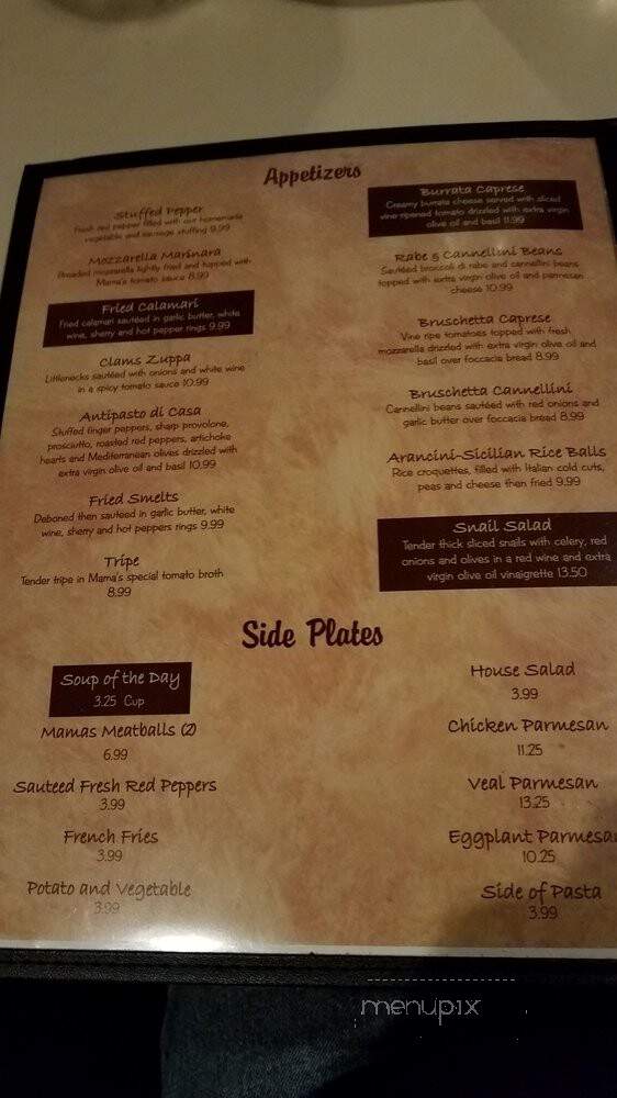 II Fornello - North Providence, RI menu_pic