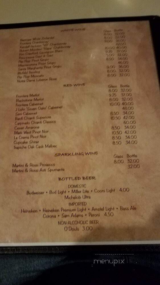 II Fornello - North Providence, RI menu_pic
