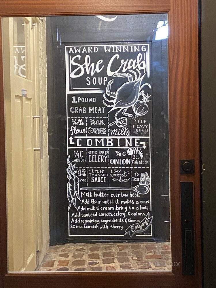 82 Queen - Charleston, SC menu_pic