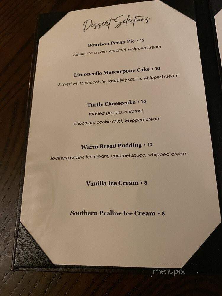 82 Queen - Charleston, SC menu_pic