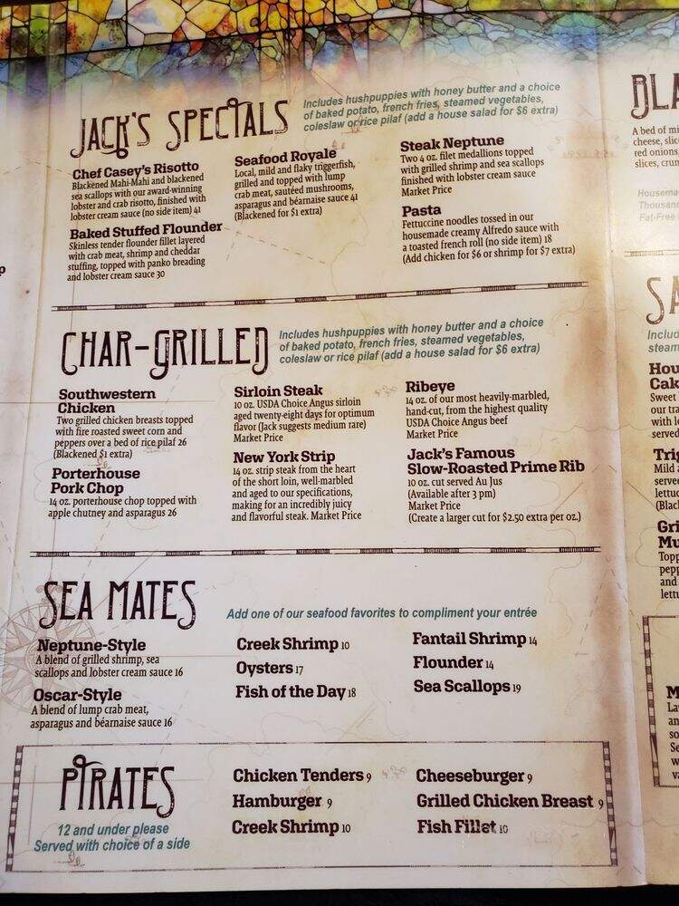 Clamdaddy's Steamers - Murrells Inlet, SC menu_pic