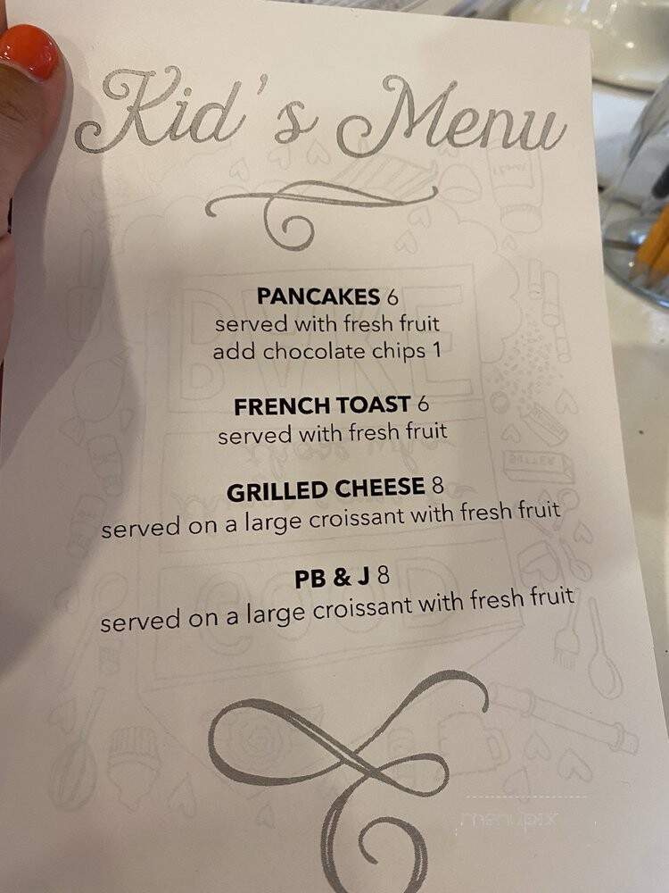 Croissants Bistro & Bakery - Myrtle Beach, SC menu_pic