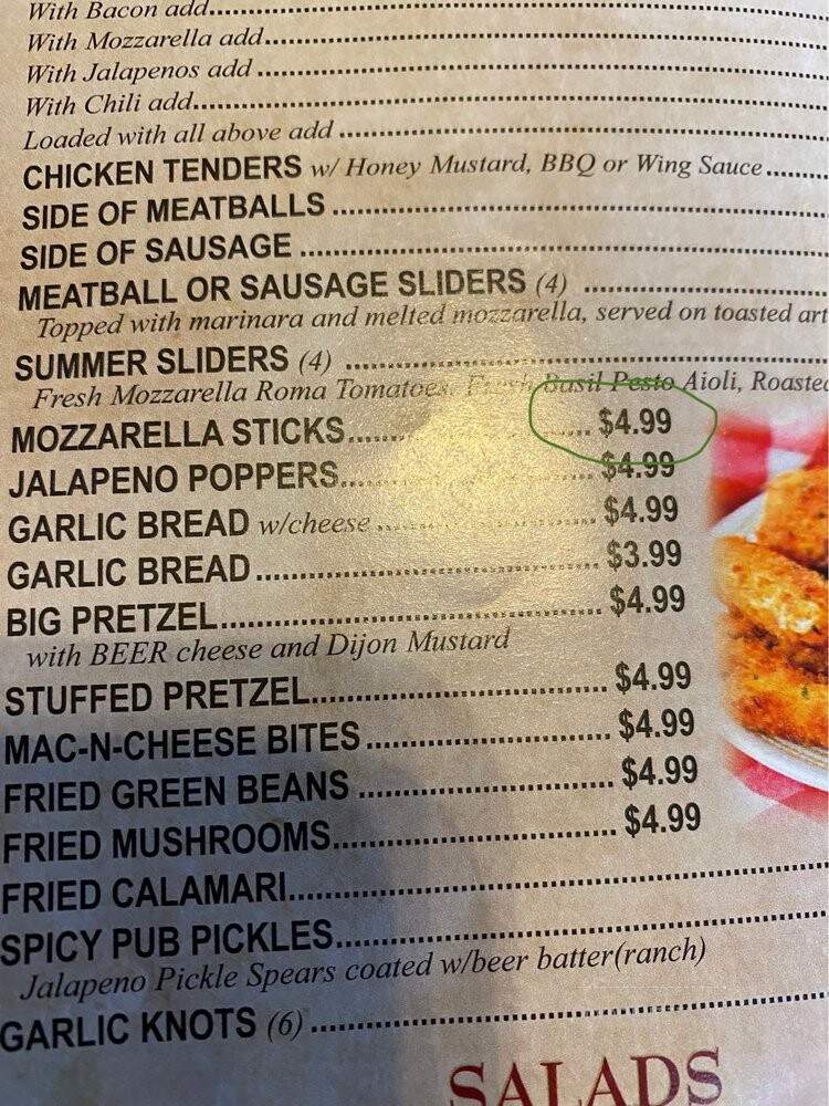 Dano's - Columbia, SC menu_pic