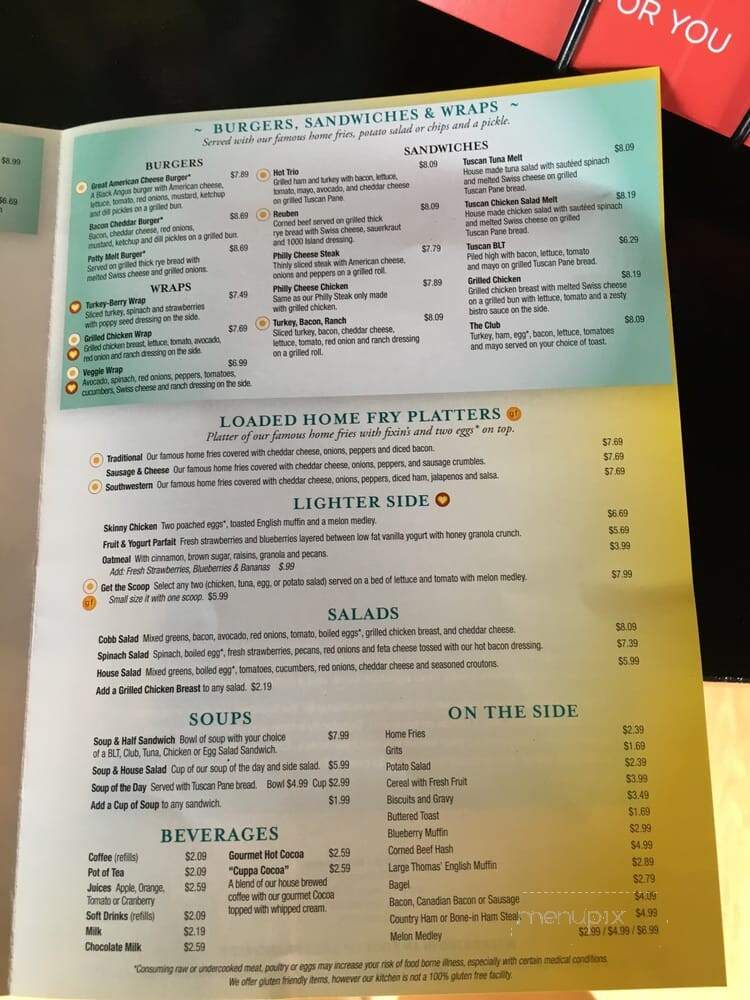 Eggman's Lunch To Go - Conway, SC menu_pic