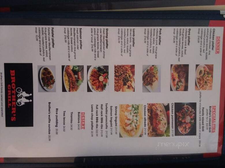 Grecian Delight Deli & Cafe - Myrtle Beach, SC menu_pic