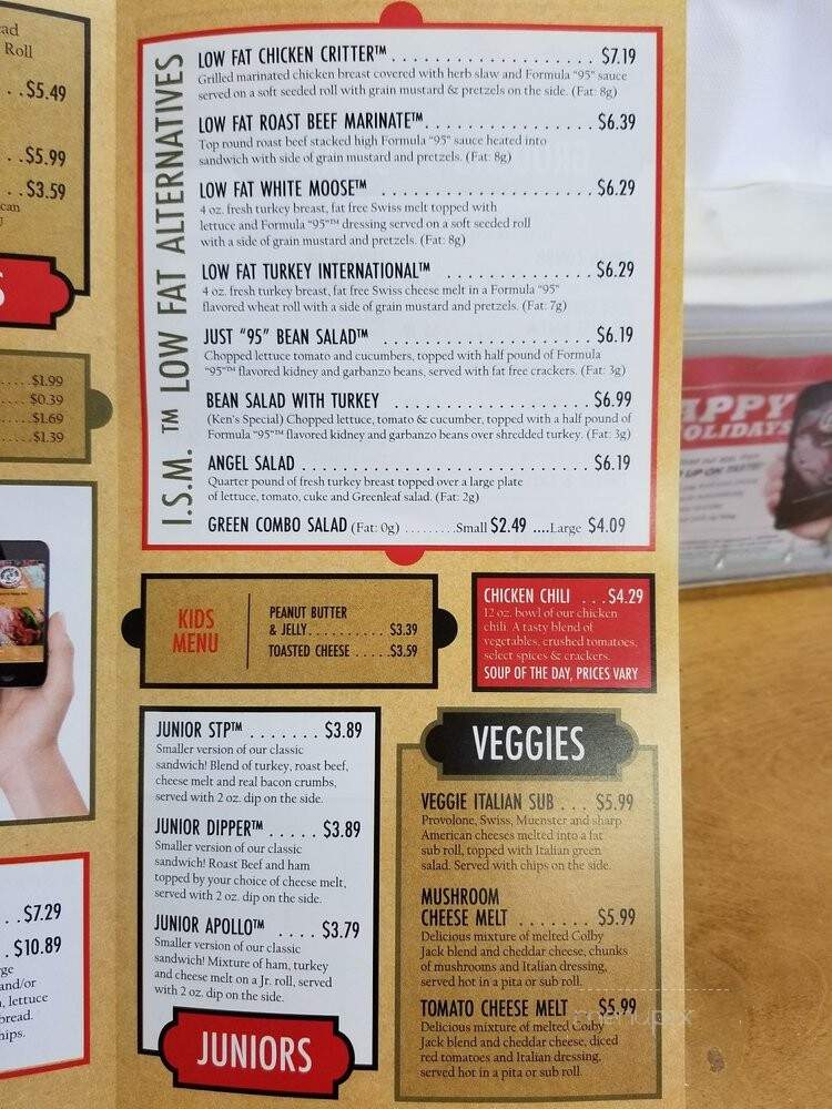 Groucho's Deli - Florence, SC menu_pic