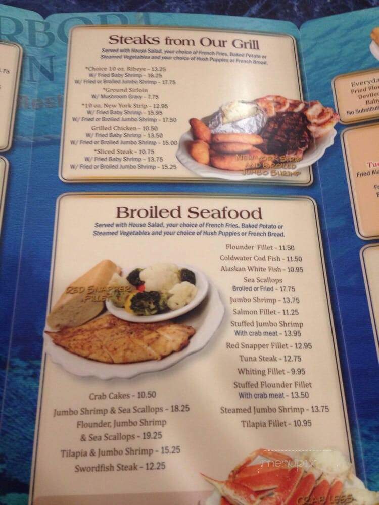 Harbor Inn - Columbia, SC menu_pic