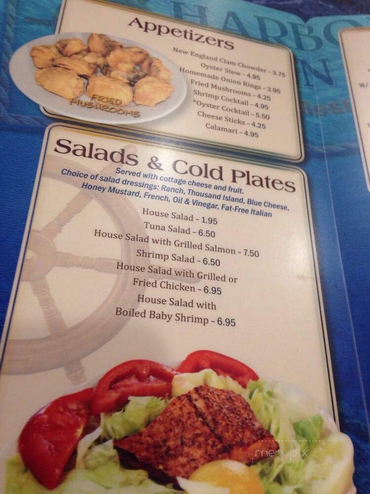 Harbor Inn - Columbia, SC menu_pic