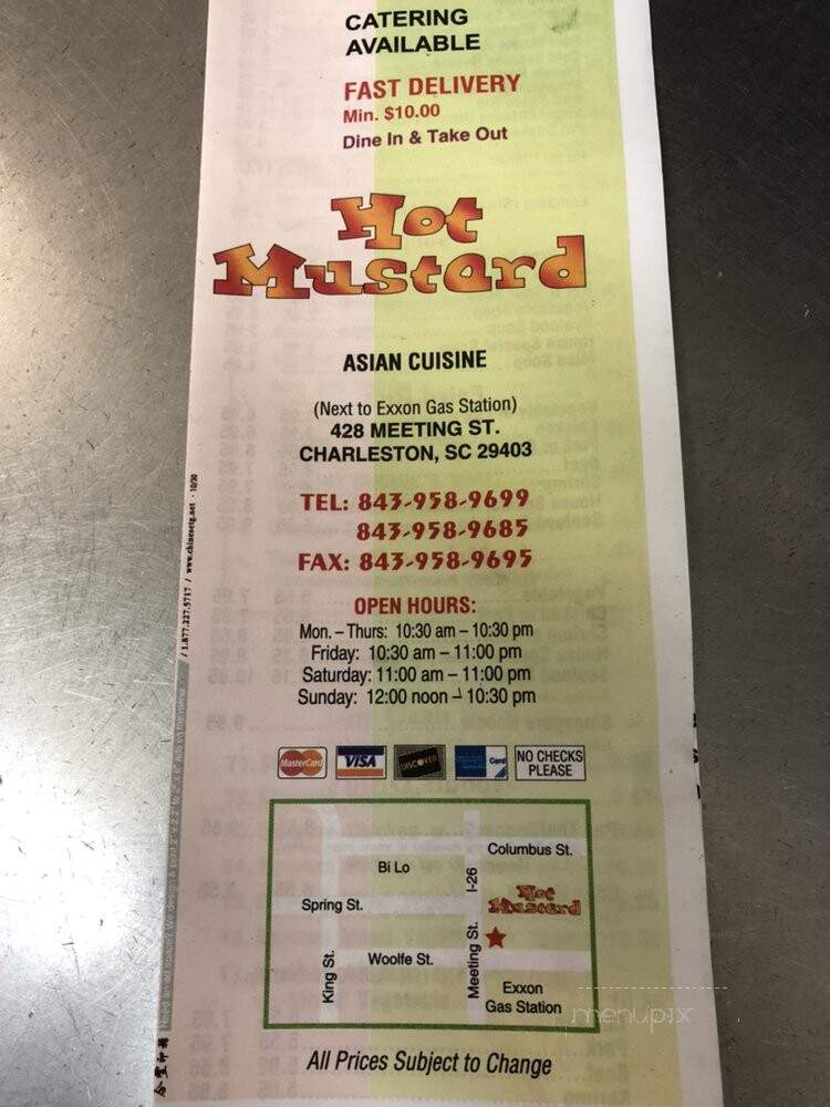 Hot Mustard - Charleston, SC