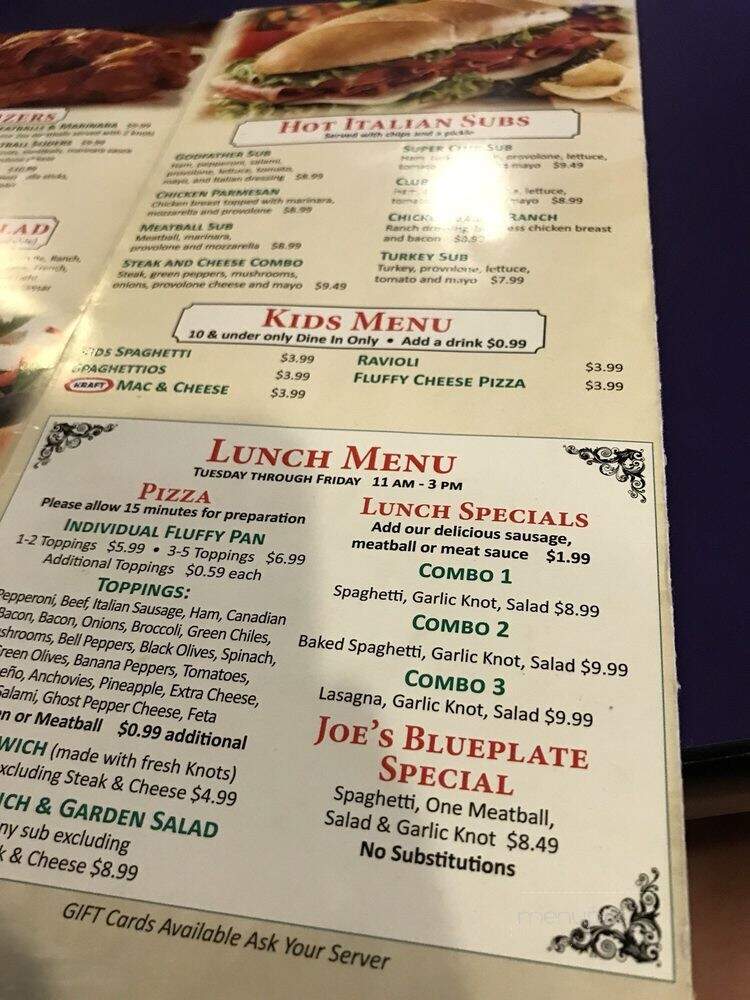 Joe's New York Pizza - Seneca, SC