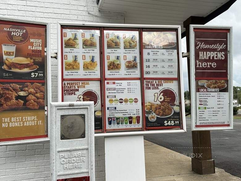 Lee's Famous Recipe Chicken - Rock Hill, SC menu_pic