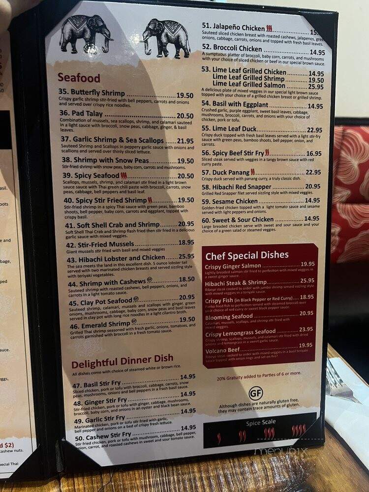 Lime Leaf - Spartanburg, SC menu_pic