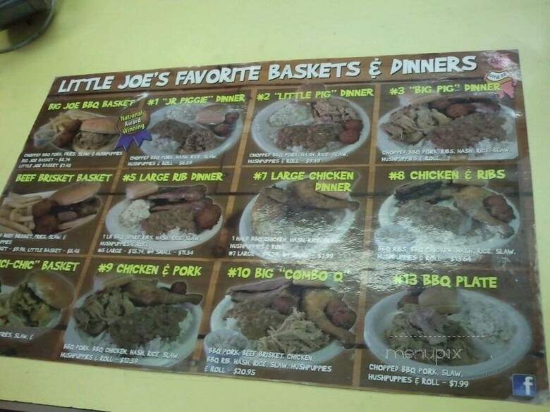 Maurice's Gourment Barbeque - West Columbia, SC menu_pic
