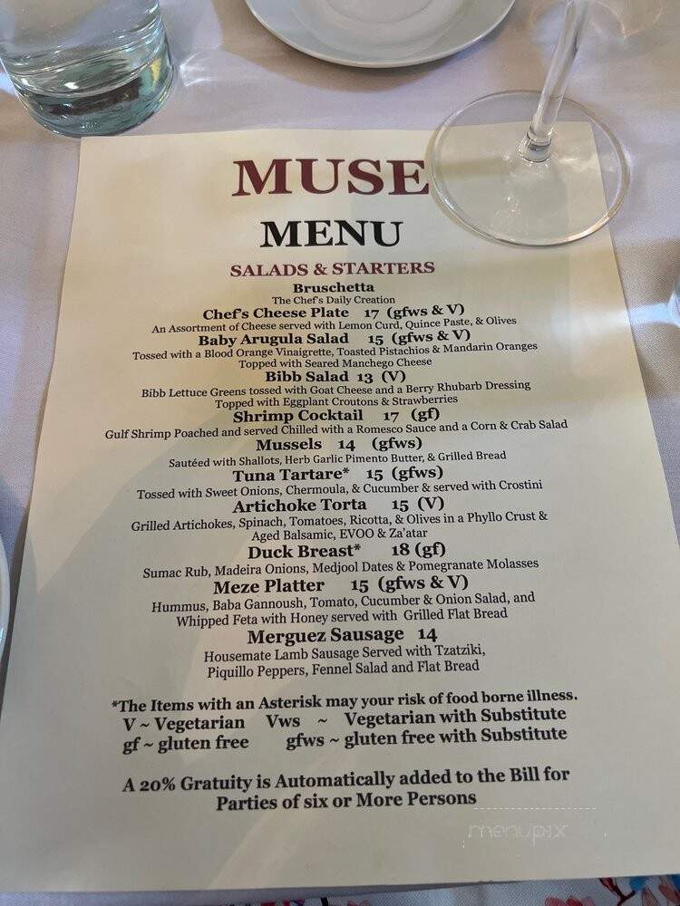 Muse - Charleston, SC