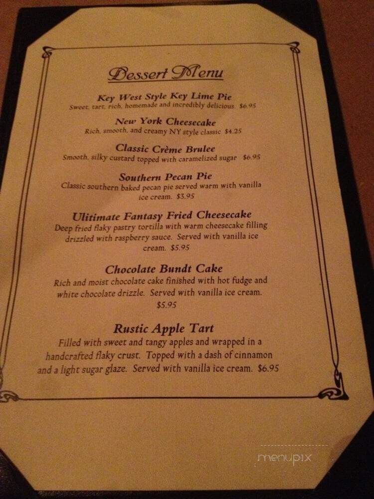 Peddler Steakhouse - Dillon, SC menu_pic