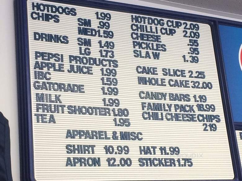 Skins - Greenville, SC menu_pic