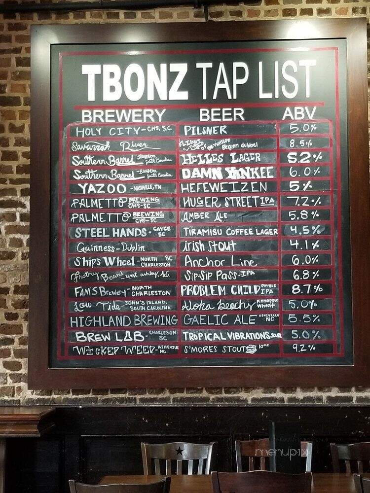 T-Bonz Gill & Grill - Charleston, SC