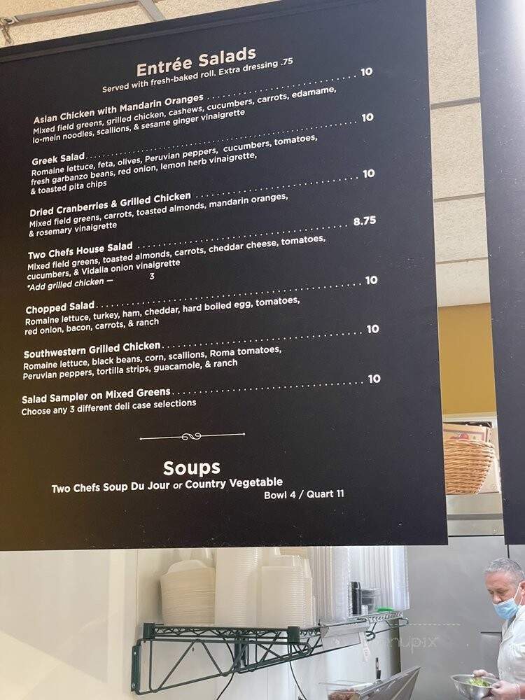 Two Chefs To Go - Greenville, SC menu_pic